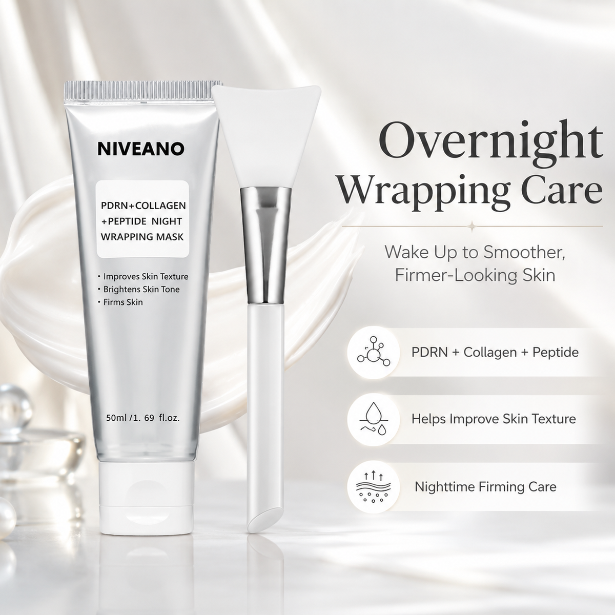 Niveano™ Collagen Peel-Off Mask – Peel Away Dullness, Reveal Smoother-Looking Skin