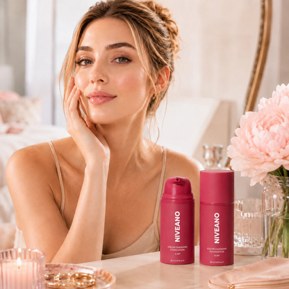 Niveano™Adaptive Glow Foundation – Fresh Skin Glow in a Monthly Routine