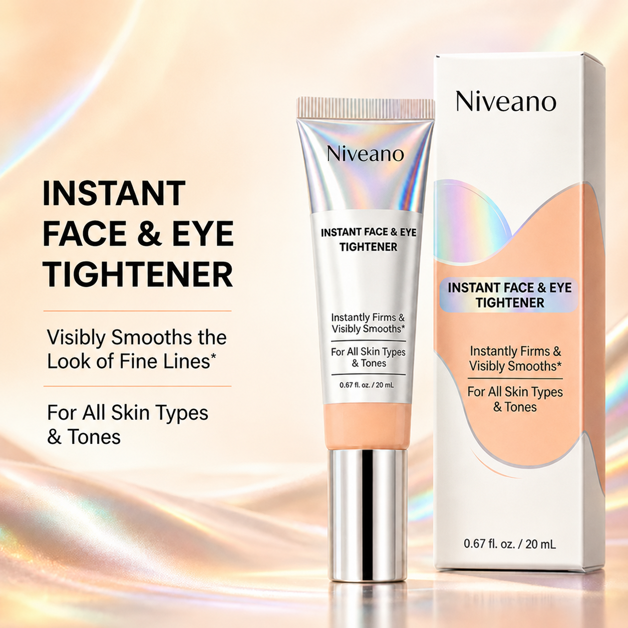 Niveano™ Instant Face Tightener – Visible Smoothing in 60 Seconds, Monthly Performance Upgrade in 30 Days