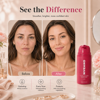 Niveano™Adaptive Glow Foundation – Fresh Skin Glow in a Monthly Routine