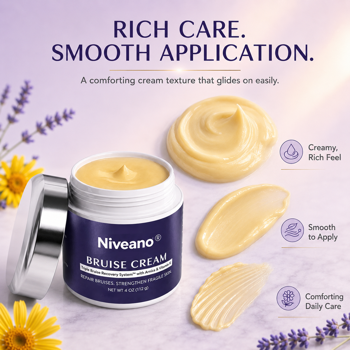 Niveano™ Bruise Repair & Skin-Strengthening Cream – Monthly Subscription Formula for Continuous Skin Recovery