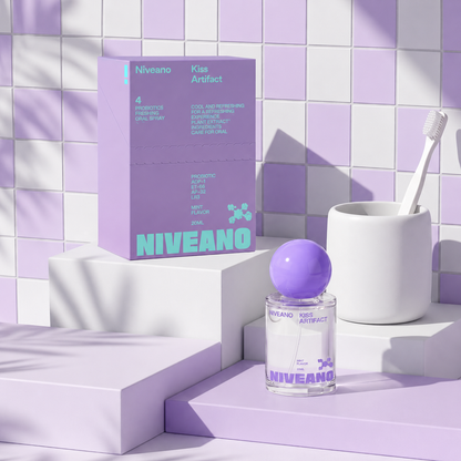 Niveano™ Probiotic Oral Spray 20ml – Monthly Fresh Breath Subscription, Sugar-Free Portable Oral Care for Long-Lasting Freshness