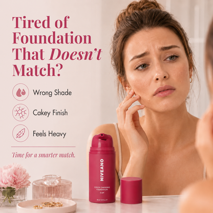 Niveano™Adaptive Glow Foundation – Fresh Skin Glow in a Monthly Routine