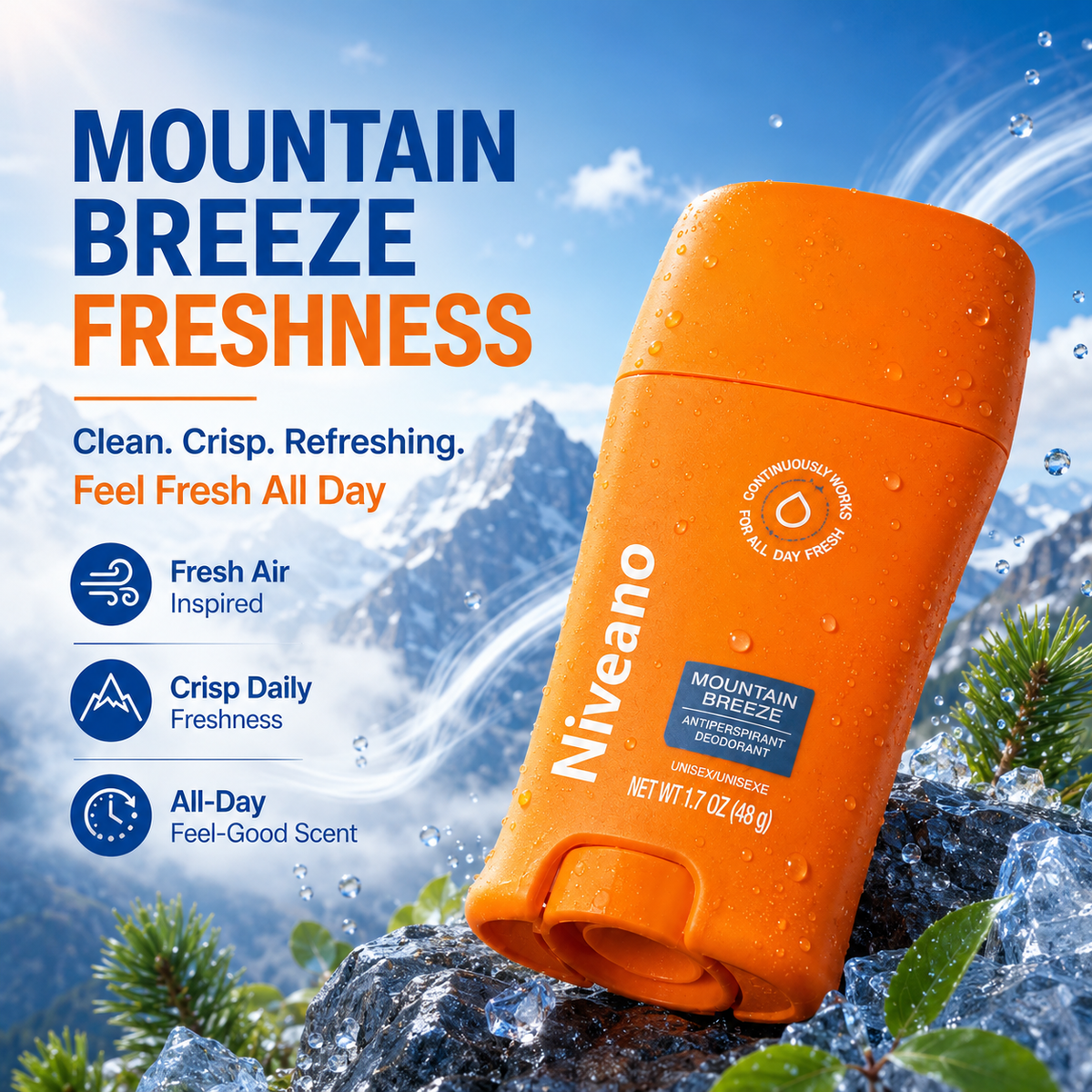 Sweat Happens. Smell Doesn’t Have To.