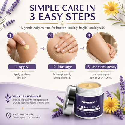 Niveano™ Bruise Repair & Skin-Strengthening Cream – Monthly Subscription Formula for Continuous Skin Recovery