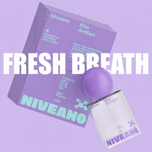 Niveano™ Probiotic Oral Spray 20ml – Monthly Fresh Breath Subscription, Sugar-Free Portable Oral Care for Long-Lasting Freshness