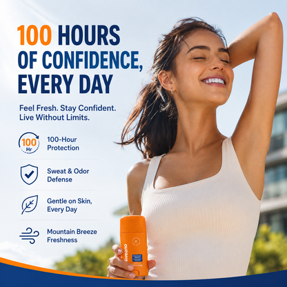 Sweat Happens. Smell Doesn’t Have To.