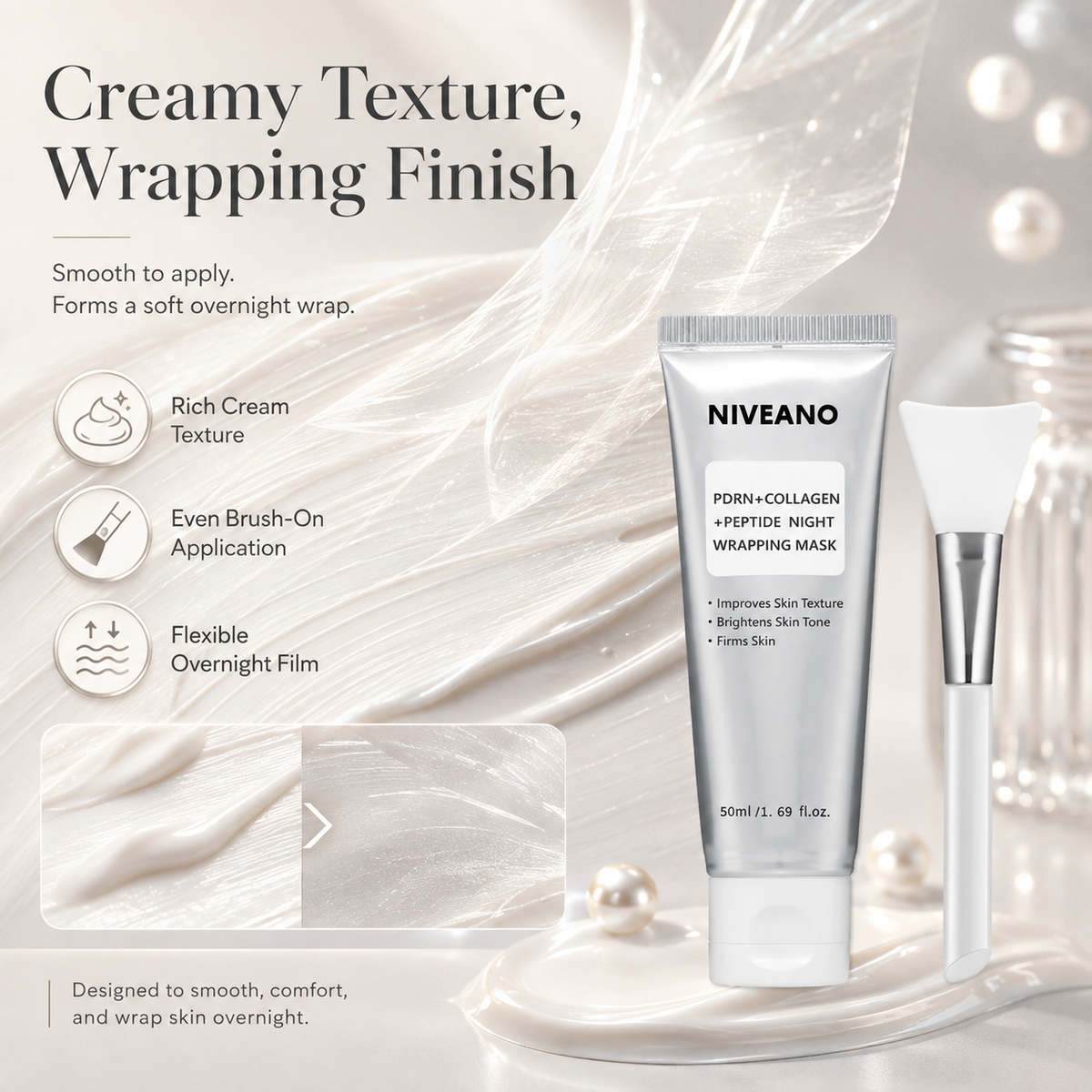 Niveano™ Collagen Peel-Off Mask – Peel Away Dullness, Reveal Smoother-Looking Skin