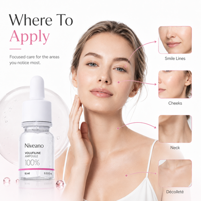 Niveano™ Monthly Volufiline Ampoule | 30-Day Face & Body Skin Booster, 10 ml