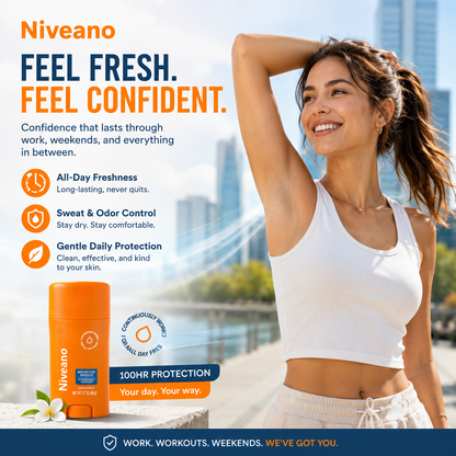 Sweat Happens. Smell Doesn’t Have To.