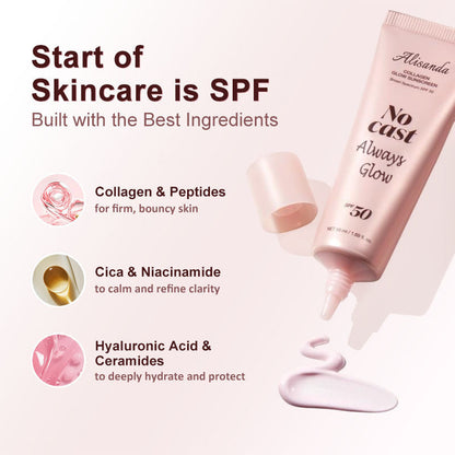 [🔥NEW]❄️Winter Essential Sunscreen❄️,No Cast  Collagen Sunscreen，BLACK FRIDAY MADNESS IS ON! 🎉