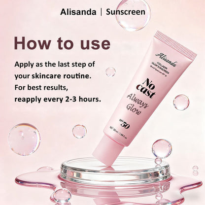 [🔥NEW]❄️Winter Essential Sunscreen❄️,No Cast  Collagen Sunscreen，BLACK FRIDAY MADNESS IS ON! 🎉